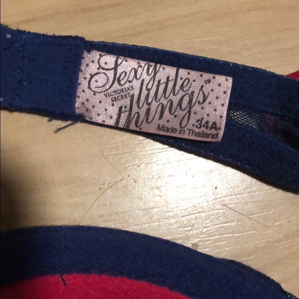 Victoria’s Secret Sexy Push Up Bra pink bow 34 A. - Picture 4 of 5